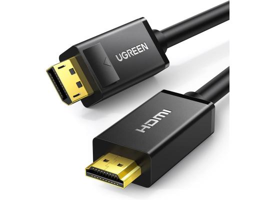 UGREEN DP Male to HDMI Male Cable 1M Black